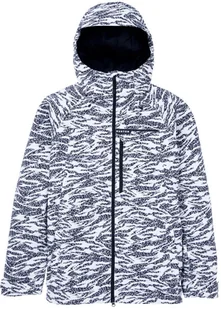 kurtka zimowa męska BURTON LODGEPOLE JACKET Zebra Camo - Kurtki męskie - miniaturka - grafika 1