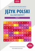E-booki - podręczniki - Paweł Pokora Język polski dla maturzysty. Testy - miniaturka - grafika 1