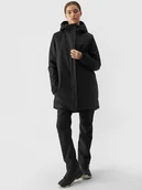 Kurtki damskie - 4F Parka przejściowa membrana 8000 damska - czarna XS - miniaturka - grafika 1