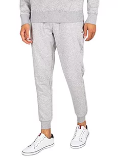 Tommy Jeans męskie spodnie dresowe TJM Slim Fit, Lt Grey Htr, XXL - Spodenki męskie - miniaturka - grafika 1