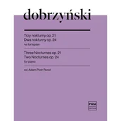 Podręczniki dla szkół zawodowych - Dobrzyński Trzy nokturny op.21Dwa nokturny op.24 na fortepian - miniaturka - grafika 1