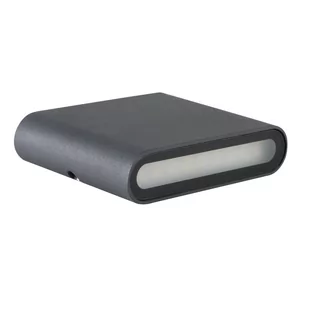 Kanlux ospel Oprawa elewacyjna GARTO LED EL 8W-GR 300lm 4000K b.neutralna IP54 Grafitowy 29270 - Lampy ogrodowe - miniaturka - grafika 1