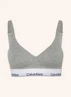 Biustonosze - Calvin Klein Biustonosz Push-Up Modern Cotton grau - miniaturka - grafika 1