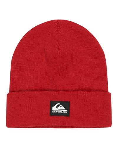 Quiksilver Beanie Brigade Czapka dziecięca chłopięca czerwona jeden rozmiar
