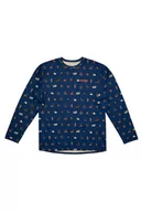 Pozostała odzież narciarska - Airblaster Męski T-Shirt Everyday LS Granatowy S - miniaturka - grafika 1