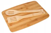 Deski do krojenia - Deska do krojenia drewniana serwowania przybory - miniaturka - grafika 1