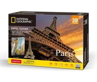 Puzzle - Cubix Fun, National Geographic, puzzle 3D Paryż, 80 elementów - miniaturka - grafika 1