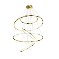 Lampy sufitowe - Azzardo Lampa wisząca Wheel XXL DIMM AZ3138 AZ3138 - miniaturka - grafika 1