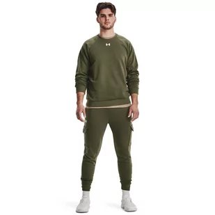 Bluza męska Under Armour Rival Fleece Crew - Bluzy sportowe męskie - miniaturka - grafika 3