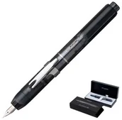 Pióra wieczne - Pióro wieczne PLATINUM Curidas Graphite Smoke, F - miniaturka - grafika 1