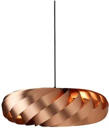 Tom Rossau - TR5 Lampa Wisząca Ø60 Aluminium Copper Tom Rossau - Lampy sufitowe - miniaturka - grafika 1