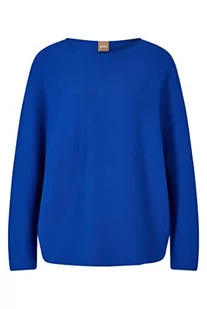 BOSS Damski sweter C_Falanda Sweater, Open Blue, XS - Swetry damskie - miniaturka - grafika 1