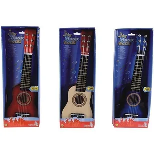 SIMBA 6833108 Drewniana Gitara - Instrumenty muzyczne dla dzieci - miniaturka - grafika 1