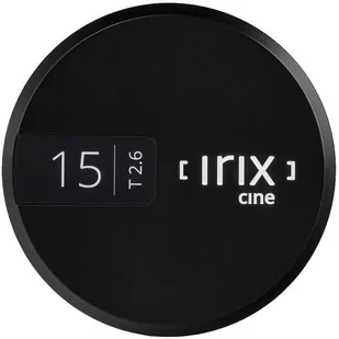 Irix Irix Cine przedni dekiel do Irix 15mm - Dekielki do obiektywów - miniaturka - grafika 1