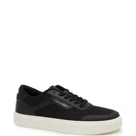 Trampki męskie - Calvin Klein Trampki LOW TOP LACE UP KNIT | z dodatkiem skóry - miniaturka - grafika 1