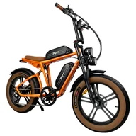 Rowery elektryczne - PVY X20 Electric Bike  1000W Motor  48V 30Ah Dual-battery  20*4 0'' Fat Tire  50km/h Max Speed  200km Max Range  Hydraulic Disc - miniaturka - grafika 1