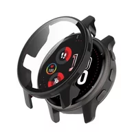 Akcesoria do smartwatchy - Etui + Szkło 2W1 Do Garmin Venu 2 / Vivoactive 4 Czarne - miniaturka - grafika 1