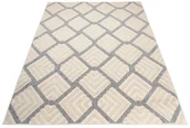 Dywany zewnętrzne - Kremowo-szary dywan zewnętrzny E1-A78 - miniaturka - grafika 1