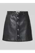 Spódnice - Spódnica mini o ktoju regular fit z imitacji skóry model AMAZING-LIORA - Only - miniaturka - grafika 1