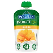 Kefiry, jogurty, maślanki - Polmlek Prebiotic On Deser fermentowany termizowany mango 120 g - miniaturka - grafika 1
