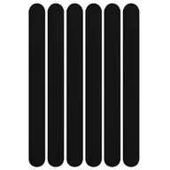 Maty antypoślizgowe - Naklejki antypoślizgowe do wanien, pryszniców i schodów, 2 x 20 cm, 6 szt., czarne - miniaturka - grafika 1