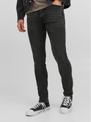 Spodnie męskie - Jack & Jones Jeansy Glenn 12237350 Czarny Slim Fit - miniaturka - grafika 1