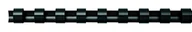 Grzbiety do bindownic - Fellowes Grzbiet, 5331502 - Grzbiety plastikowe 12 mm,czarny,25 szt - miniaturka - grafika 1