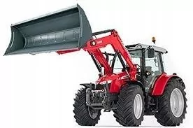 TOMY Britains traktor+ładowrka Massey Ferguson 6616 43082 - Samochody i pojazdy dla dzieci - miniaturka - grafika 1
