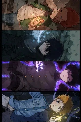 Plakat Anime Mob Psycho 100 mob_005 A1+ (custom)