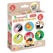 Książki edukacyjne - CzuCzu. Memorki Dzikie zwierzęta - miniaturka - grafika 1