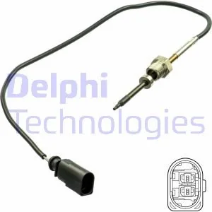 czujnik, temperatura spalin Delphi TS30165 - Czujniki - miniaturka - grafika 1