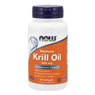 Suplementy naturalne - Now Foods Olej z kryla Neptuna 500 mg/60 kaps. # data 2020.02.28 TT000966 - miniaturka - grafika 1