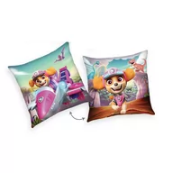 Kołdry i poduszki dla dzieci - Herding Poduszka Paw Patrol Dino Rescue różowy, 40 x 40 cm - miniaturka - grafika 1