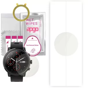 1x Folia hydrożelowa MATOWA do Amazfit Stratos - apgo Smartwatch Hydrogel MATTE Protection Ochrona na ekran smartwatcha - Akcesoria do smartwatchy - miniaturka - grafika 1