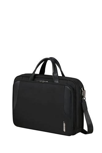 Samsonite XBR 2.0 aktówka 15,6 cala z 2 przegródkami, 40,5 cm, 14 l, czarna, czarny (czarny), Laptoprucksack 15.6 Zoll, torby kurierskie