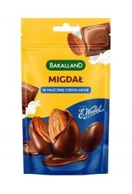 Bakalland Migdał w mlecznej czekoladzie 75 g - Inne słodycze - miniaturka - grafika 1