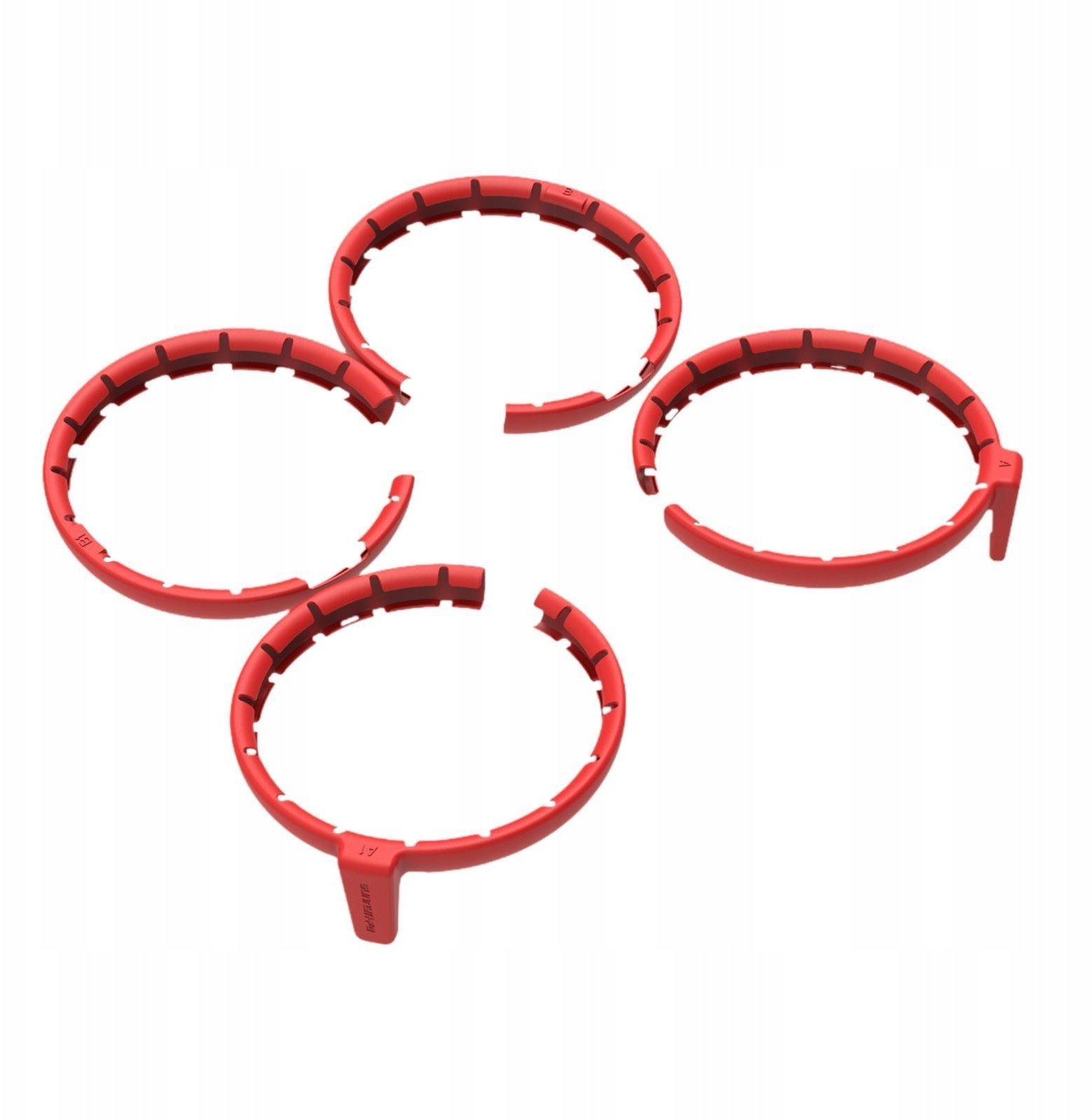 Osłony śmigieł Sunnylife do DJI Flip czerwone