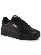 Sneakersy damskie - Puma Sneakersy Carina L Jr 370677 18 Czarny - miniaturka - grafika 1
