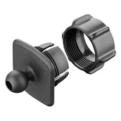 Części motocyklowe - Cellularline Interphone | SMADAPTER22 | adapter zamienny do kierownicy rurowej, do Moto Crab 2022 uchwyty z kulką 17 mm - miniaturka - grafika 1