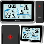 Stacje pogodowe - Stacja Pogodowa Baldr Bezprzewodowa Z Czujnikiem Termometr 16W1 Ekran LCD - miniaturka - grafika 1
