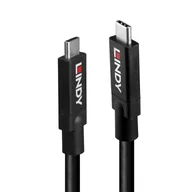 Kable komputerowe i do monitorów - Lindy 43411 kabel USB USB 3.2 Gen 2 (3.1 Gen 2) 8 m USB C Czarny - miniaturka - grafika 1