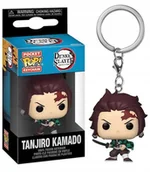 Figurki kolekcjonerskie - Funko Pop! Demon Slayer Tanjiro Kamado Brelok - miniaturka - grafika 1