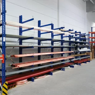 Regał wspornikowy jednostronny, 250 kg, 2500x1330x1030 mm, dodatkowy - Szafy i regały magazynowe - miniaturka - grafika 4