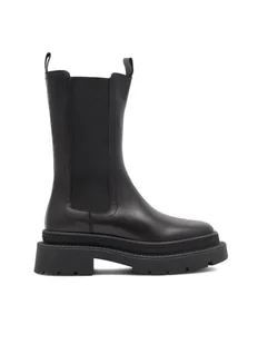 Gino Rossi Botki 222FW106 Czarny - Botki damskie - miniaturka - grafika 1