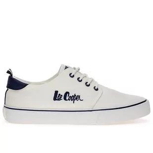Buty Lee Cooper LCW-22-31-0855M - białe - Trampki męskie - miniaturka - grafika 1