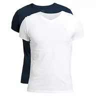 Koszulki męskie - GANT UNDERWEAR T-shirt męski, granatowy/biały., M - miniaturka - grafika 1