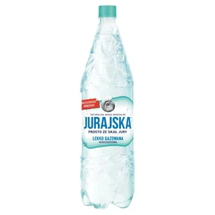 Jurajska Naturalna woda mineralna lekko gazowana 1,5 l - Woda - miniaturka - grafika 1