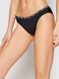 Stroje kąpielowe - Calvin Klein Swimwear Dół od bikini KW0KW01275 Czarny - grafika 1