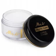 Żele do paznokci - Puder akrylowy do paznokci MollyLac Acrylic Powder Crystal Clear 30 g - miniaturka - grafika 1