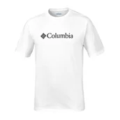 Odzież trekkingowa damska - Koszulka trekkingowa męska Columbia CSC Basic Logo - miniaturka - grafika 1
